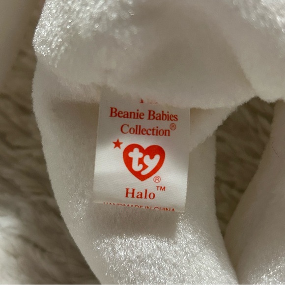 Ty Beanie Babies ‘Halo’ Bear MWMT - Picture 6 of 6